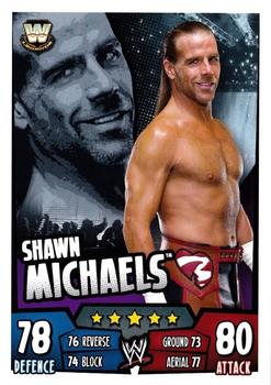2011 Topps Slam Attax WWE Rumble #179 Shawn Michaels Front