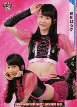 2021 BBM Women's Pro Wrestling #1 Haruka Aikawa Front