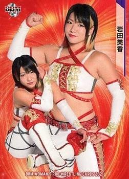 2021 BBM Women's Pro Wrestling #19 Mika Iwata Front