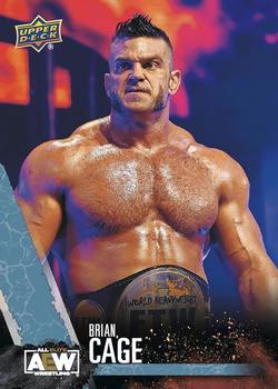 2021 Upper Deck AEW #45 Brian Cage Front