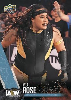 2021 Upper Deck AEW #50 Nyla Rose Front