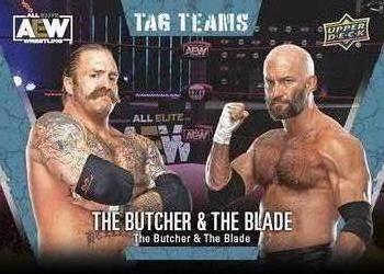 2021 Upper Deck AEW #62 The Butcher / The Blade Front