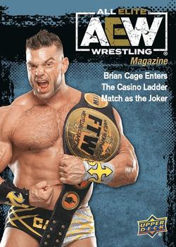 2021 Upper Deck AEW #82 Brian Cage Front