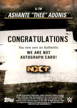 2021 Topps WWE NXT - We Are NXT Autographs #A-TM Ashante 