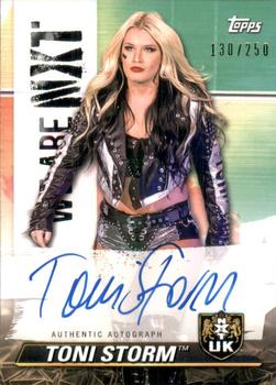 2021 Topps WWE NXT - We Are NXT Autographs #A-TO Toni Storm Front