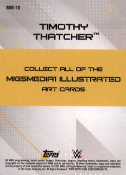 2021 Topps WWE NXT - NXT Migs Media Illustrations #MM-10 Timothy Thatcher Back