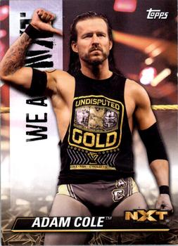2021 Topps WWE NXT - We Are NXT #NXT-1 Adam Cole Front
