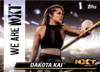 2021 Topps WWE NXT - We Are NXT #NXT-10 Dakota Kai Front