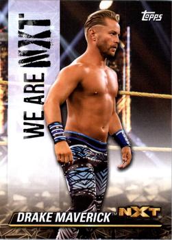 2021 Topps WWE NXT - We Are NXT #NXT-14 Drake Maverick Front
