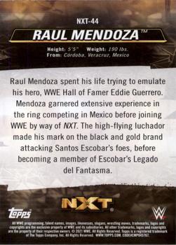 2021 Topps WWE NXT - We Are NXT #NXT-44 Raul Mendoza Back
