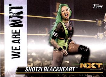 2021 Topps WWE NXT - We Are NXT #NXT-51 Shotzi Blackheart Front