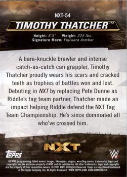 2021 Topps WWE NXT - We Are NXT #NXT-54 Timothy Thatcher Back