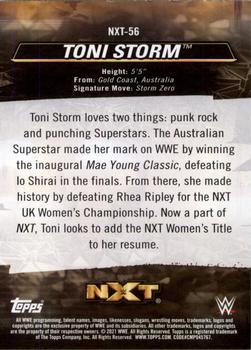 2021 Topps WWE NXT - We Are NXT #NXT-56 Toni Storm Back