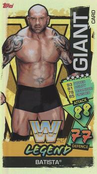 2021 Topps Slam Attax WWE - Giant Cards #OV3 Batista Front