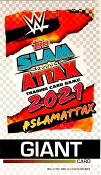 2021 Topps Slam Attax WWE - Giant Cards #OV15 Kevin Owens Back