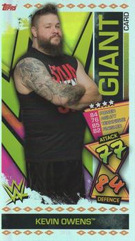 2021 Topps Slam Attax WWE - Giant Cards #OV15 Kevin Owens Front
