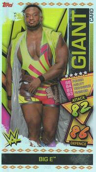 2021 Topps Slam Attax WWE - Giant Cards #OV20 Big E Front