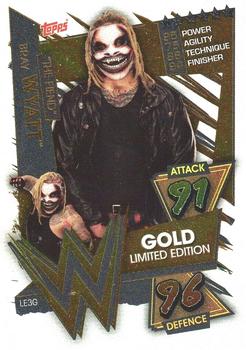 2021 Topps Slam Attax WWE - Limited Edition Gold #LE3G 
