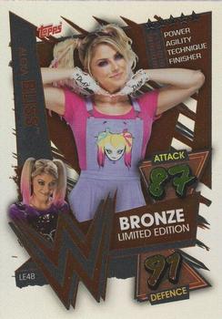 2021 Topps Slam Attax WWE - Limited Edition Bronze #LE4B Alexa Bliss Front