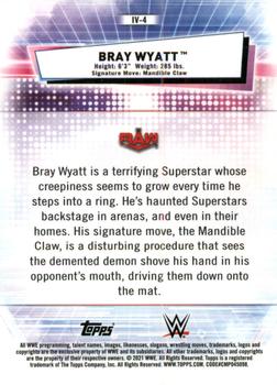 2021 Topps Chrome WWE - Image Variations #IV-4 Bray Wyatt Back