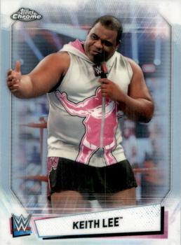 2021 Topps Chrome WWE - Refractors #23 Keith Lee Front