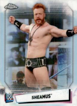 2021 Topps Chrome WWE - Refractors #41 Sheamus Front