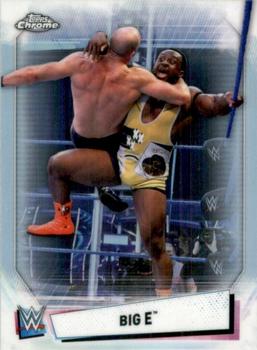 2021 Topps Chrome WWE - Refractors #51 Big E Front