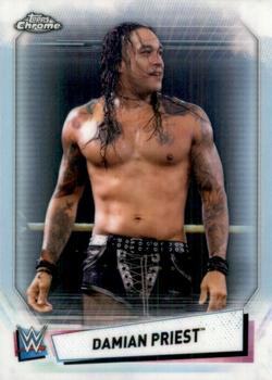 2021 Topps Chrome WWE - Refractors #80 Damian Priest Front