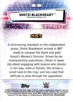 2021 Topps Chrome WWE - Refractors #96 Shotzi Blackheart Back