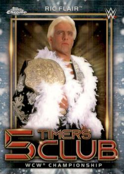 2021 Topps Chrome WWE - 5 Timers Club #5T-12 Ric Flair Front