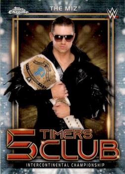 2021 Topps Chrome WWE - 5 Timers Club #5T-16 The Miz Front