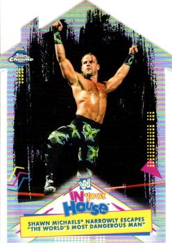 2021 Topps Chrome WWE - Best of In Your House #IYH-16 Shawn Michaels Narrowly Escapes 