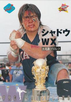 2000 BBM Pro Wrestling #134 Shadow WX Front