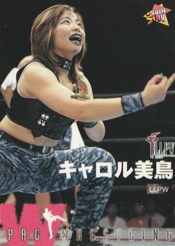 2000 BBM Pro Wrestling #289 Carol Midori Front