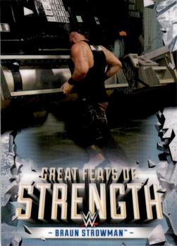 2021 Topps Chrome WWE - Great Feats of Strength #GF-5 Braun Strowman Front