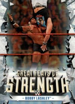 2021 Topps Chrome WWE - Great Feats of Strength #GF-7 Bobby Lashley Front