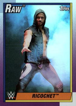 2021 Topps Heritage WWE - Rainbow Foil #35 Ricochet Front