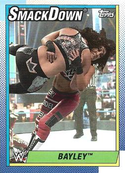 2021 Topps Heritage WWE - Rainbow Foil #50 Bayley Front