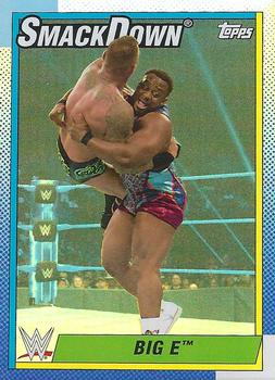 2021 Topps Heritage WWE - Rainbow Foil #52 Big E Front