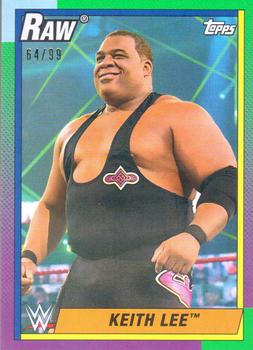 2021 Topps Heritage WWE - Green #21 Keith Lee Front