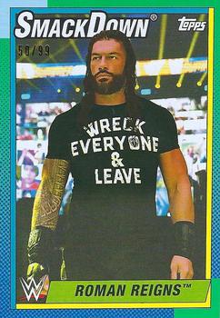 2021 Topps Heritage WWE - Green #70 Roman Reigns Front