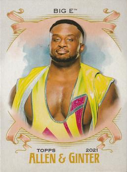 2021 Topps Heritage WWE - Allen & Ginter #AG-6 Big E Front