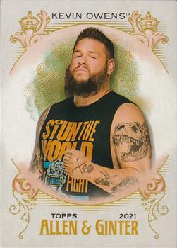 2021 Topps Heritage WWE - Allen & Ginter #AG-12 Kevin Owens Front