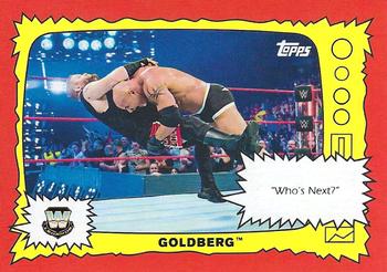 2021 Topps Heritage WWE - Superstars Speak #SS-3 Goldberg Front