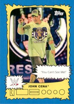2021 Topps Heritage WWE - Superstars Speak #SS-4 John Cena Front