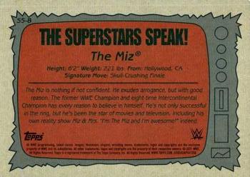 2021 Topps Heritage WWE - Superstars Speak #SS-8 The Miz Back