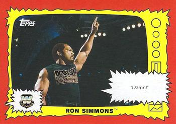 2021 Topps Heritage WWE - Superstars Speak #SS-10 Ron Simmons Front