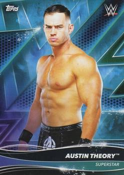 2021 Topps WWE Superstars #10 Austin Theory Front