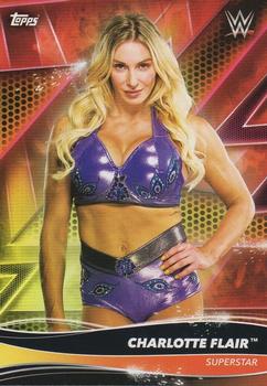 2021 Topps WWE Superstars #22 Charlotte Flair Front