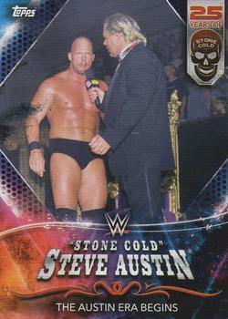 2021 Topps WWE Superstars #181 The Austin Era Begins Front